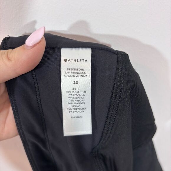 Athleta Run With It 3.5" Short NEW with tags 2X Black - Picture 10 of 13